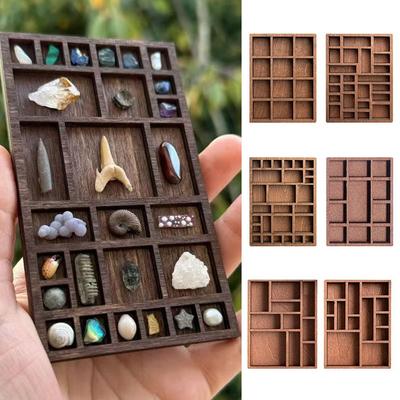 Compartments Miniature Trinket Shelf Variety Grids Dollhouse Shelf NEW Mini Jewelry Holder Toy