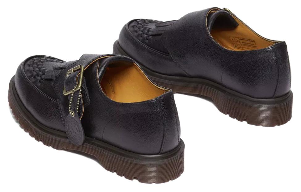 Men's Sneakers Dr.Martens Leather Low top Casual Shoes Unisex Black