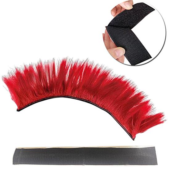 Perucă Cască Decupabilă Detașabilă Mătase de Înaltă Temperatură Culoare Strălucitoare Mohawk Cască Accesorii Cască