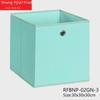 Gray Foldable Non-Woven Storage Box with Round Handles
