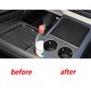For XPeng G6 2025 Car Center Control Wireless Charging Silicone Panel Silicone Anti-slip Mat Auto Interior Accessories