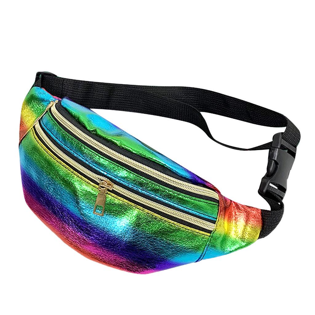 Women Waist Pack Fanny Pack Leather Fashion Waist Belt Shoulder Bag