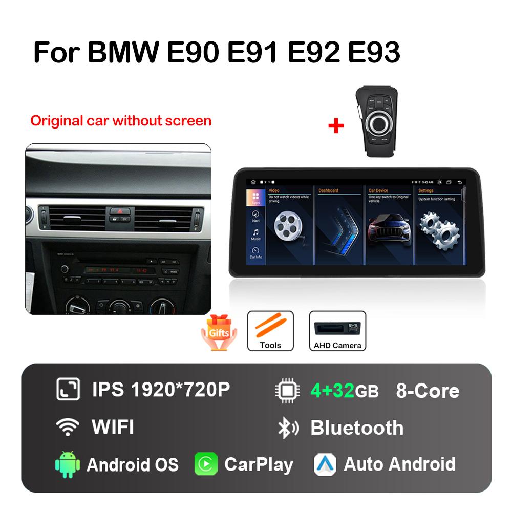 12.3 Inch Android Car Radio Multimedia Player for BMW 3 Series E90 E91 E92 E93 2005 - 2012 GPS HD Touch Screen DSP Stereo