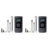 2X Digital Display Air Compressor Tire Inflator Cordless For Car Bicycle Tire Air Pump Portable Inflation Pump A