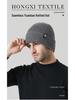 Cross-Border Knitted Warm Beanie - Solid Color, Windproof, Cold-Proof, Outdoor Ear Protection
