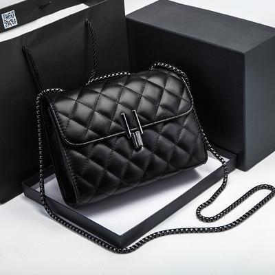 Sac pour femme Matelassé Bandoulière à chaîne Mode Printemps Automne
