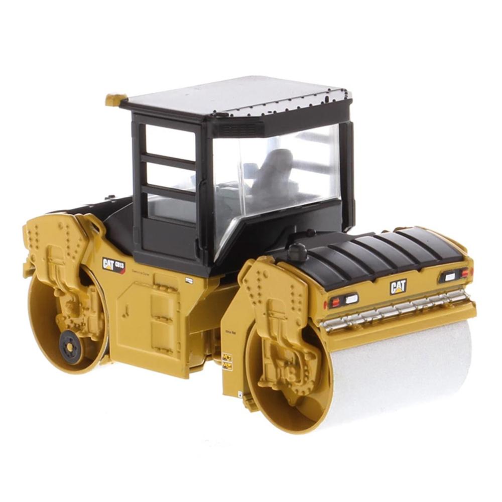 1/64 Diecast Masters Caterpillar CB-13 Roller with ROPS, Play & Collect Series Cat Trucks & Construction Equipment