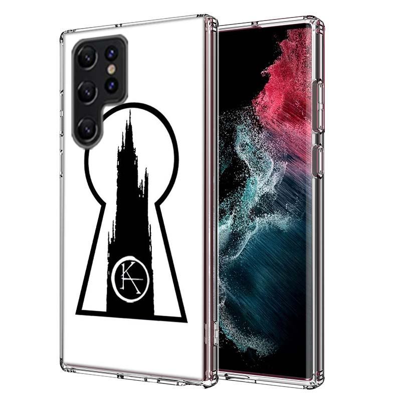 Stephen King The Dark Tower Capa Phone Case For Samsung S26 Ultra S25 Edge Galaxy S23 S21 S20 S24 FE S22 S10 Plus Cover Clear TP