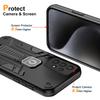 For Samsung Galaxy A13 4G Case Hard PC Soft TPU Rugged Cover with Built-in Kickstand