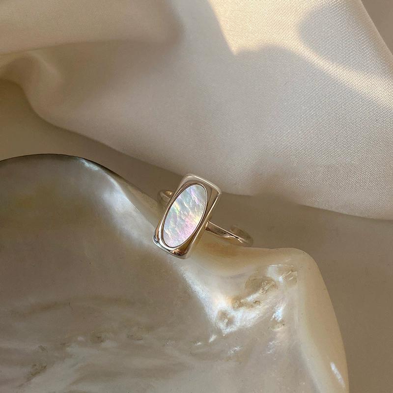 

XIYANIKE Delicate Temperament Shell Cuff Finger Rings For Women Fashion New Jewelry Gift Party Beach Vacation anillos mujer resizable