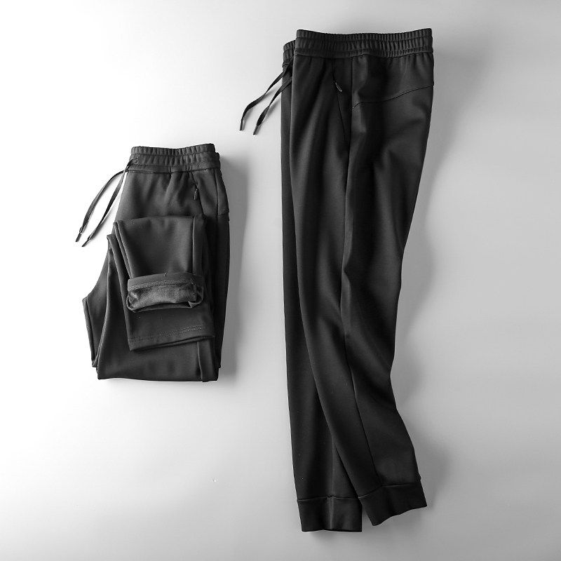 Sweatpants Cut Label Cattle Goods Thickened Export Casual Drawstring