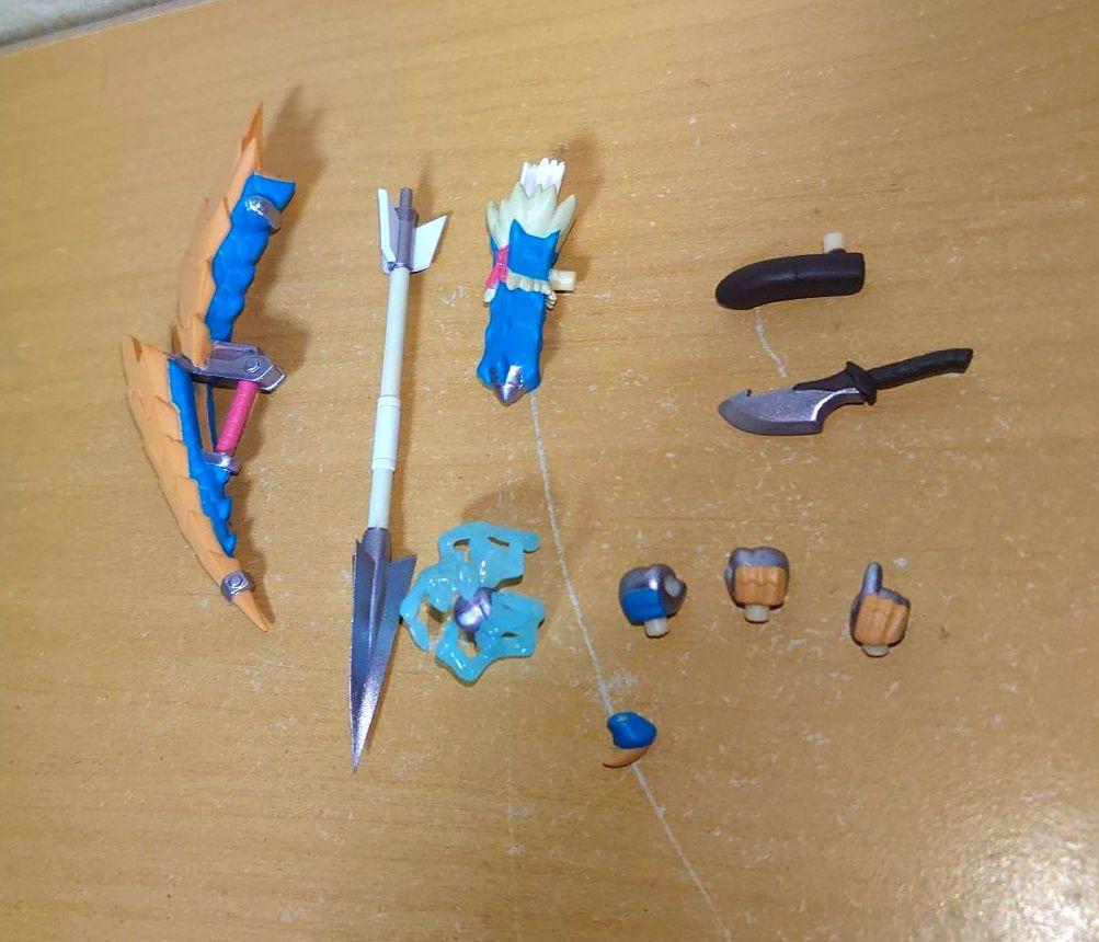 [USED] Nendoroid Monster Hunter Hunter Zinogre Alpha Ver. DX Figure