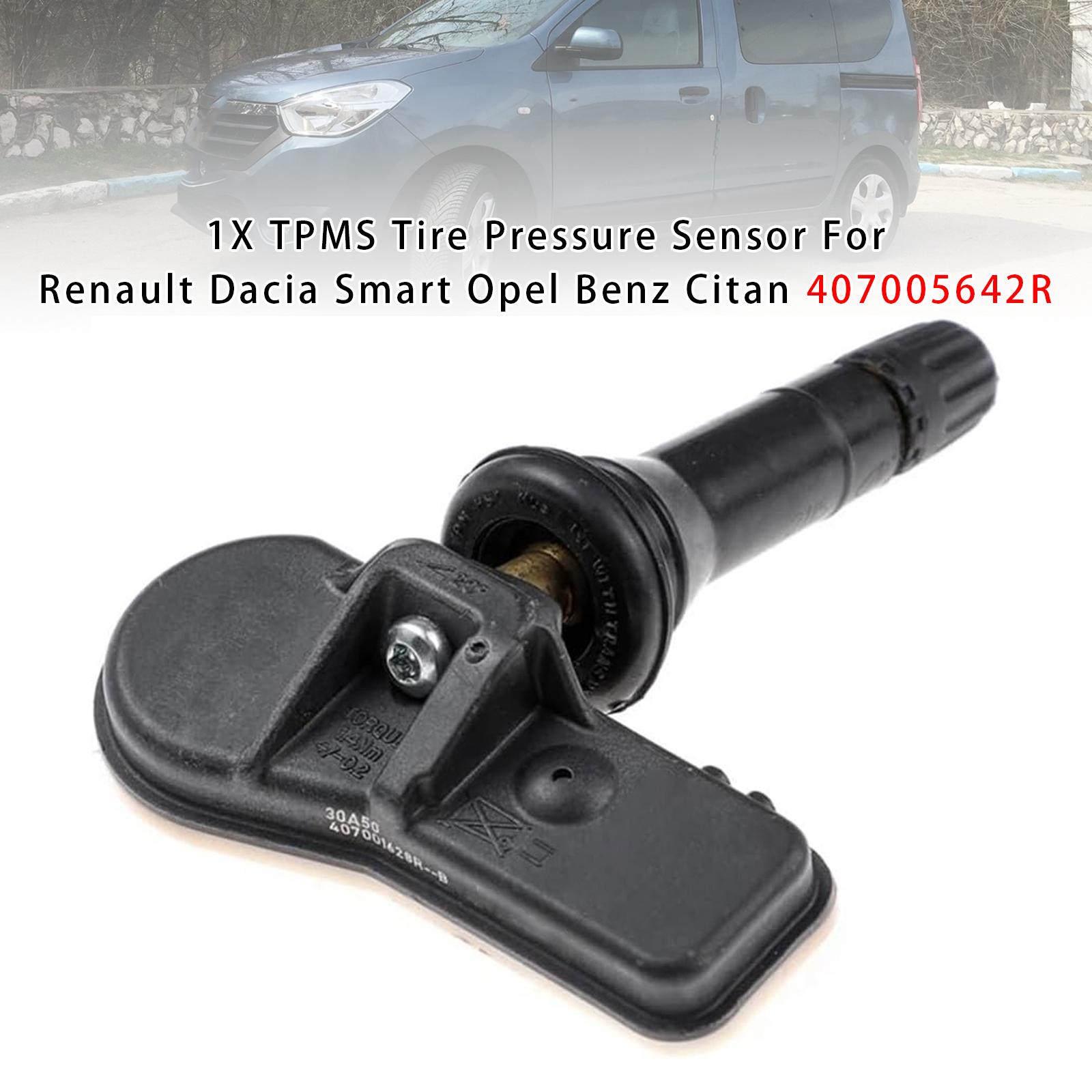 1X Датчик давления в шинах TPMS для Renault Dacia Smart Opel Benz Citan 407005642R