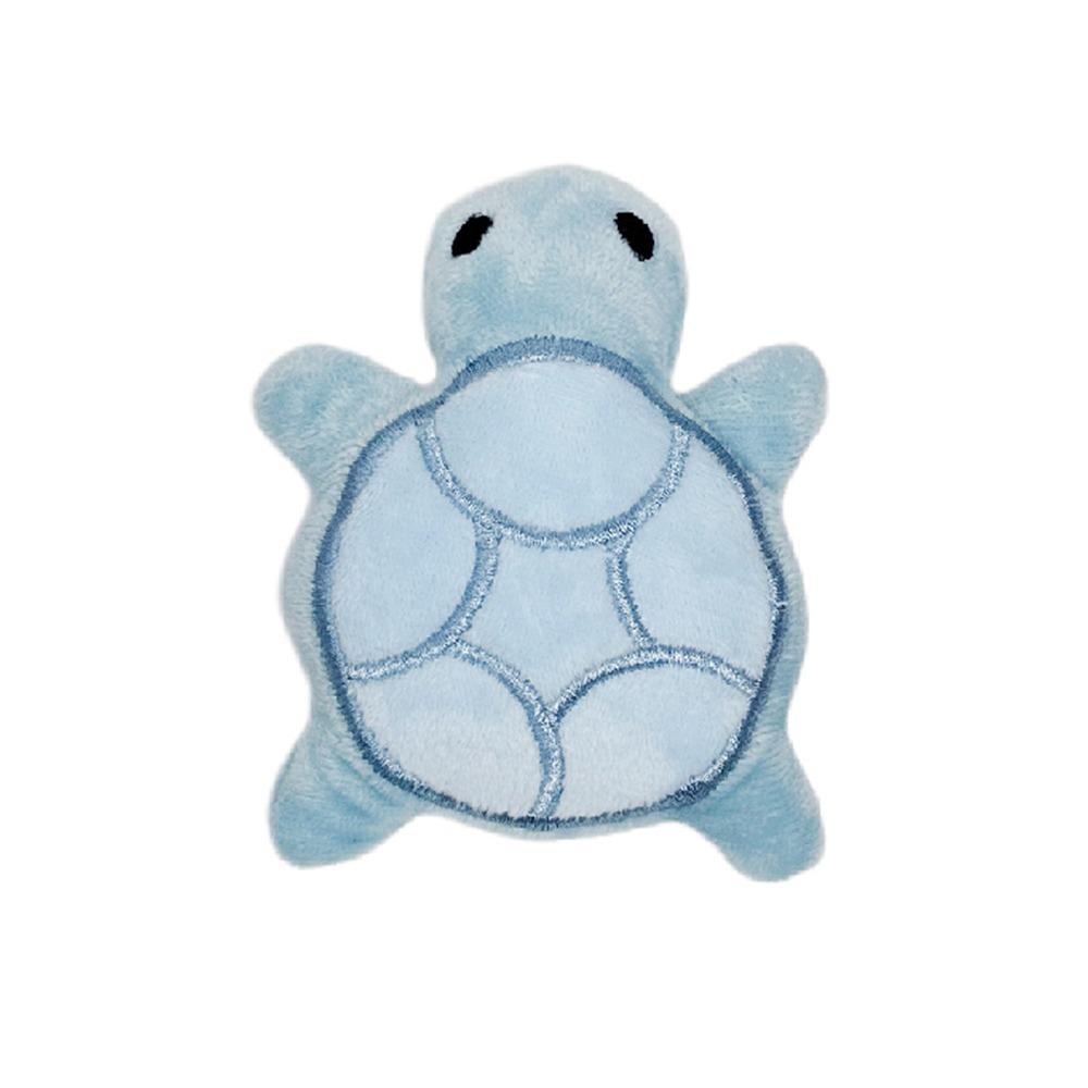 

Soft Fleece Turtle Dog Fun Play Bite Resistant Pet Teeth Grinding Chew Interactive Mini Vocalization Pet Cat & Dog синій