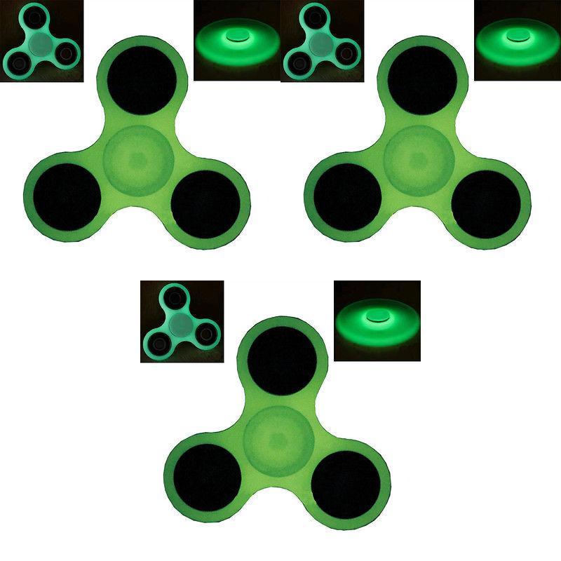 Abs Fidget Spinner Toy With Glowing For Stress Relief And Focus