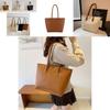Fashionable Women's Pu Shoulder Tote Bag Spacious Commuter Bag With Zipper Closure