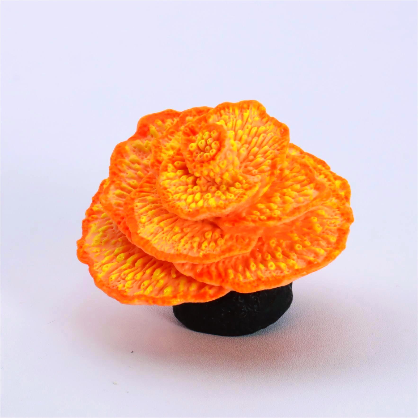 

1 pc Fish tank decoration aquarium decoration plants fluorescent spiral coral reef decoration luminous fish tank decoration beta золотий