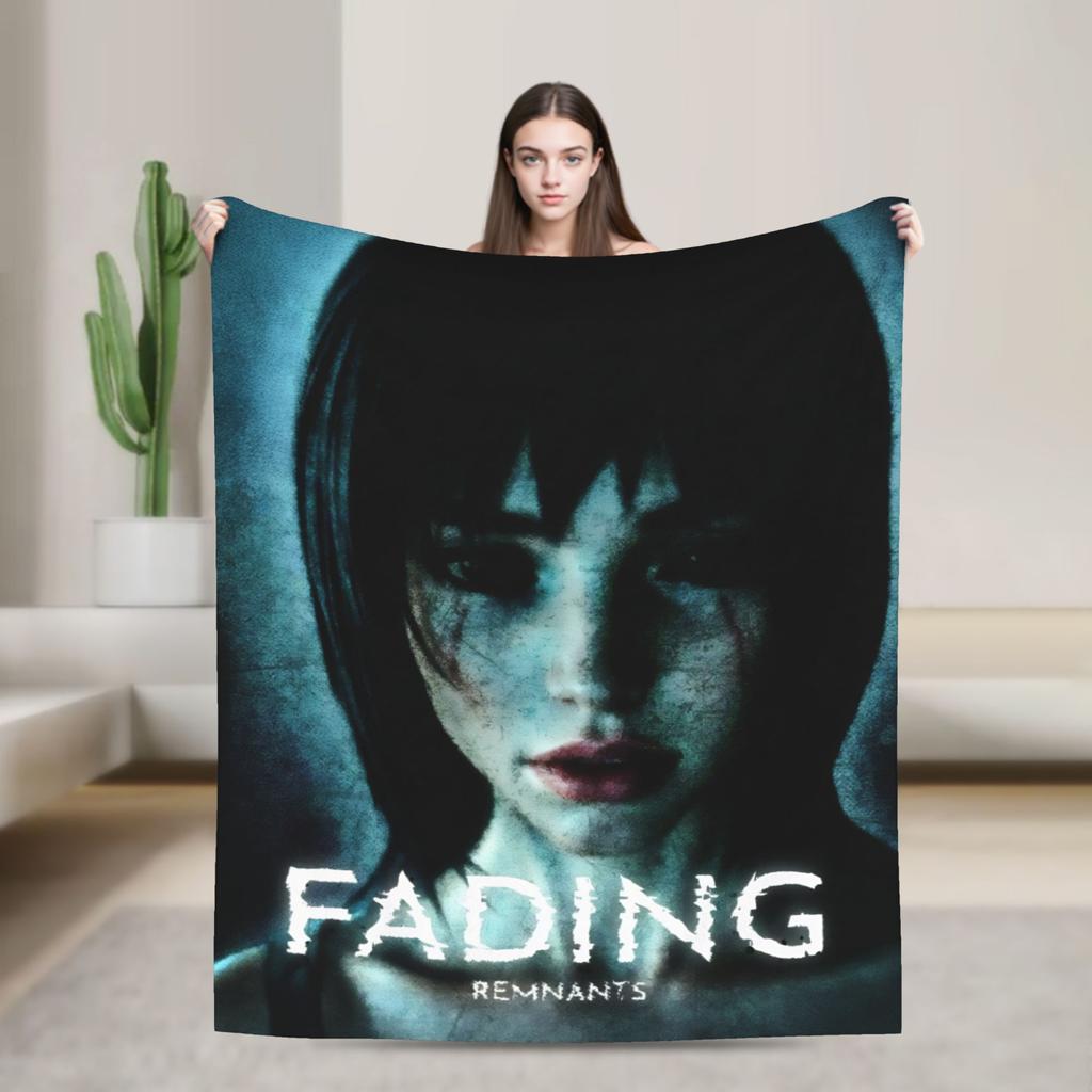 Silent Hill Shattered Memories Blanket Flannel Horror Game Breathable Thin Throw Blankets for Bedding Couch Plush Thin Quilt