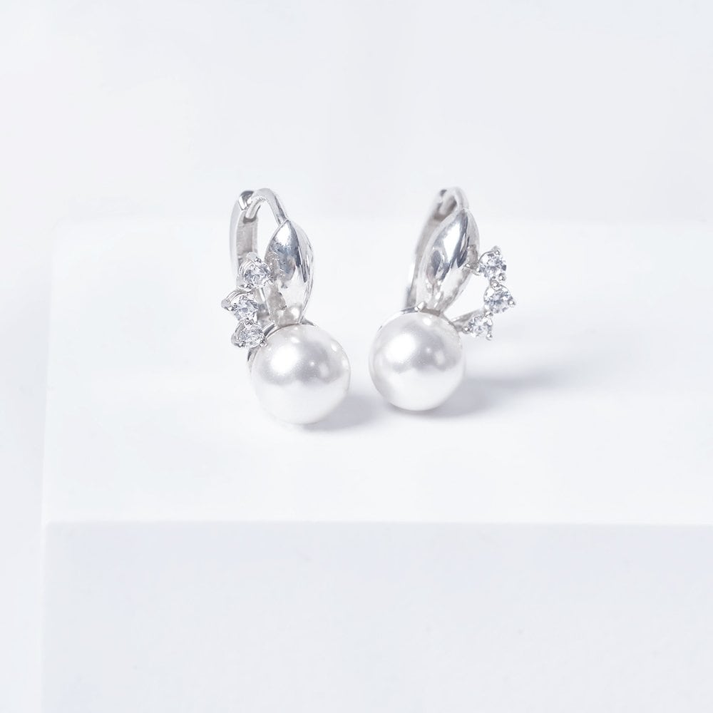 Silver925 Romantic Pearl Earrings