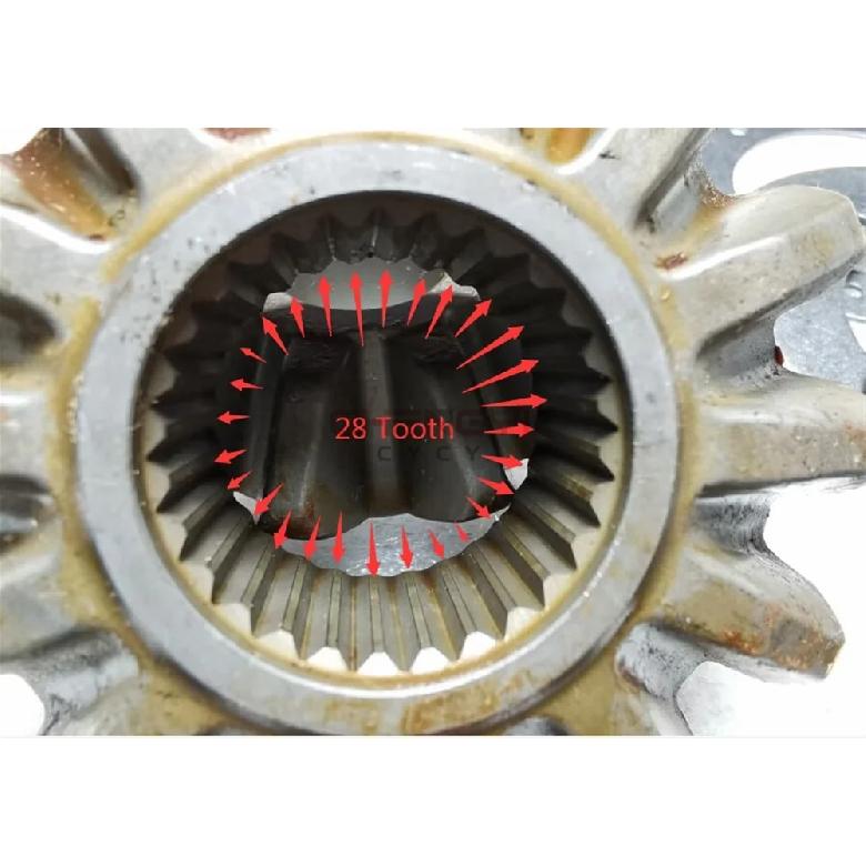 Front Differential Planetary Gear Repair Kit Half Shaft Gear For Pajero Montero K96W KH6W V33W V43W V63W V73W V93W V97W MB527945
