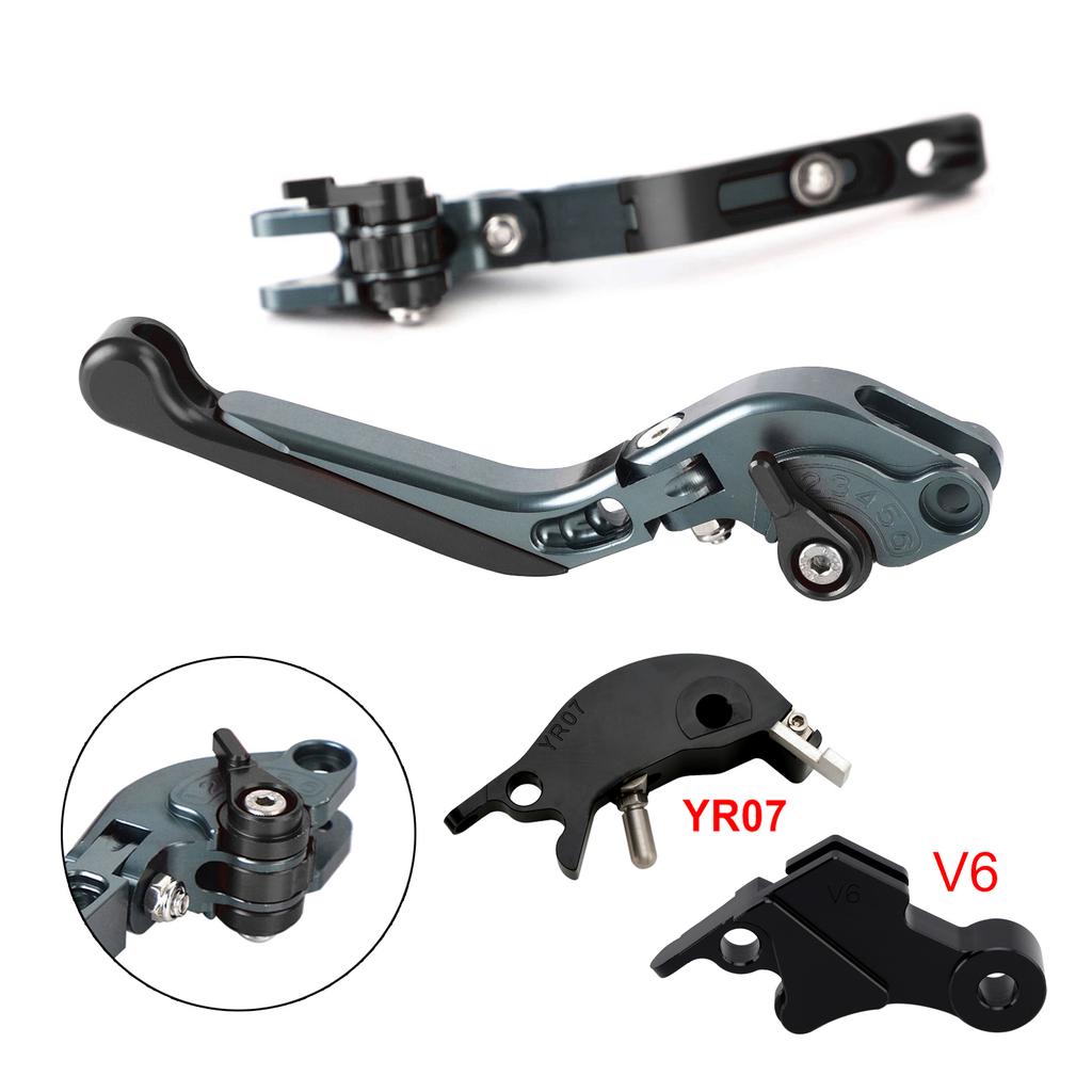 Verstellbarer Kupplungsbremshebel passend für YAMAHA XSR900 XSR900GP MT-09 2024-2025