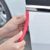 ABOOFAN Car Door Mall, Red, 15.7 inches (400 cm), U-Shaped, Built-In Steel Billet, Edge