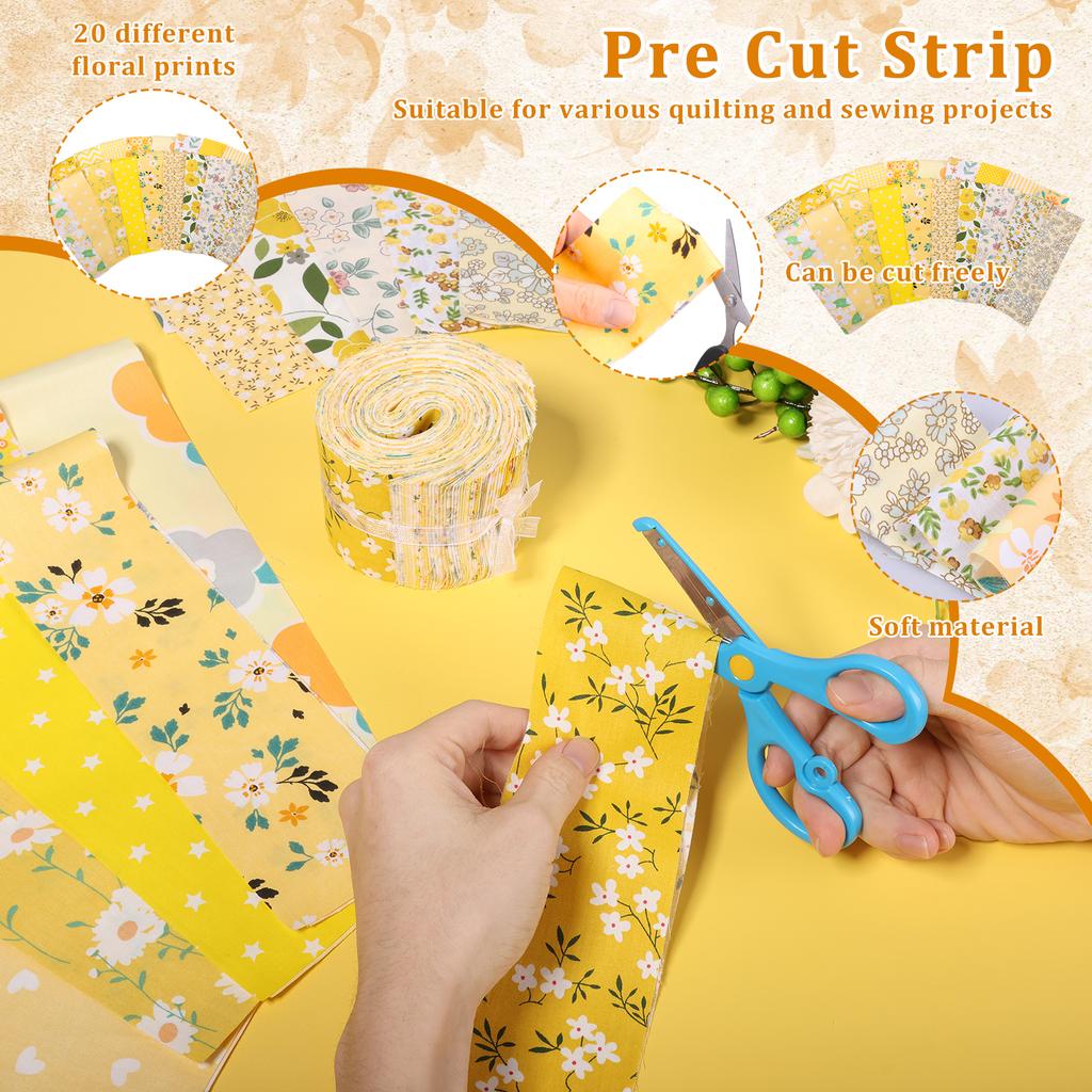 Bawełniany Roll Up Galaretkowy Bawełniana Tkanina Paski do Quiltingu Patchwork Rzemiosło Bawełniana Tkanina do Quiltingu na Atchwork Szycie DIY Rzemiosło Dekoracja