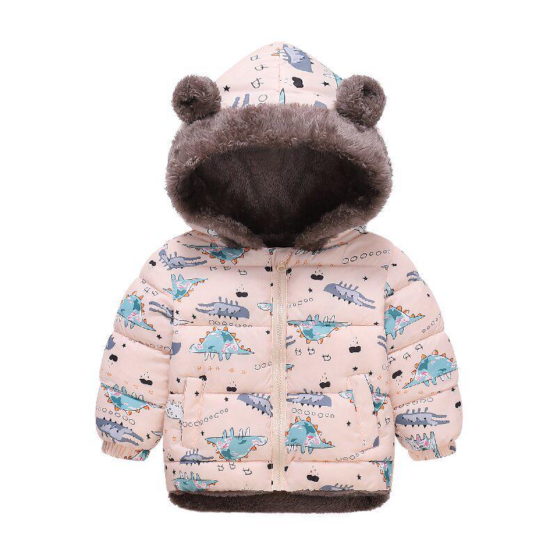 New Lambswool Cotton-Padded Jacket for Boys and Girls - Warm and Thickened Outerwear for Children