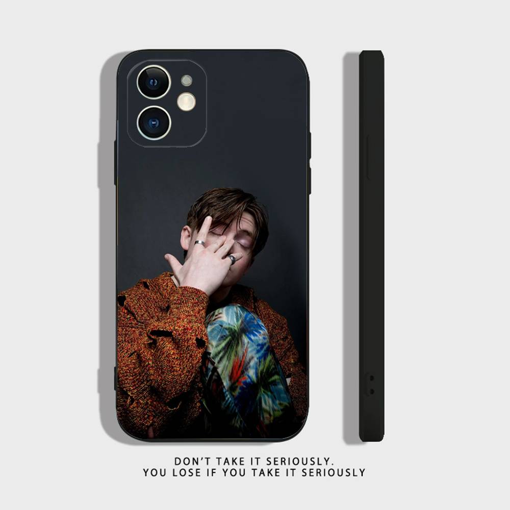 Actor Kit Connor Phone Case For iPhone 17,16,15,14,13,12,11,XR,Pro,XS,Max,XR,Plus,Mini Soft Silicone Black Shockproof