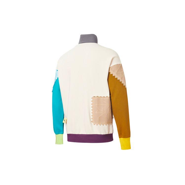 Puma X Michael Lau Collab Warm Stand-Collar Knit Sweater Men Tops Eggnog 530350-75