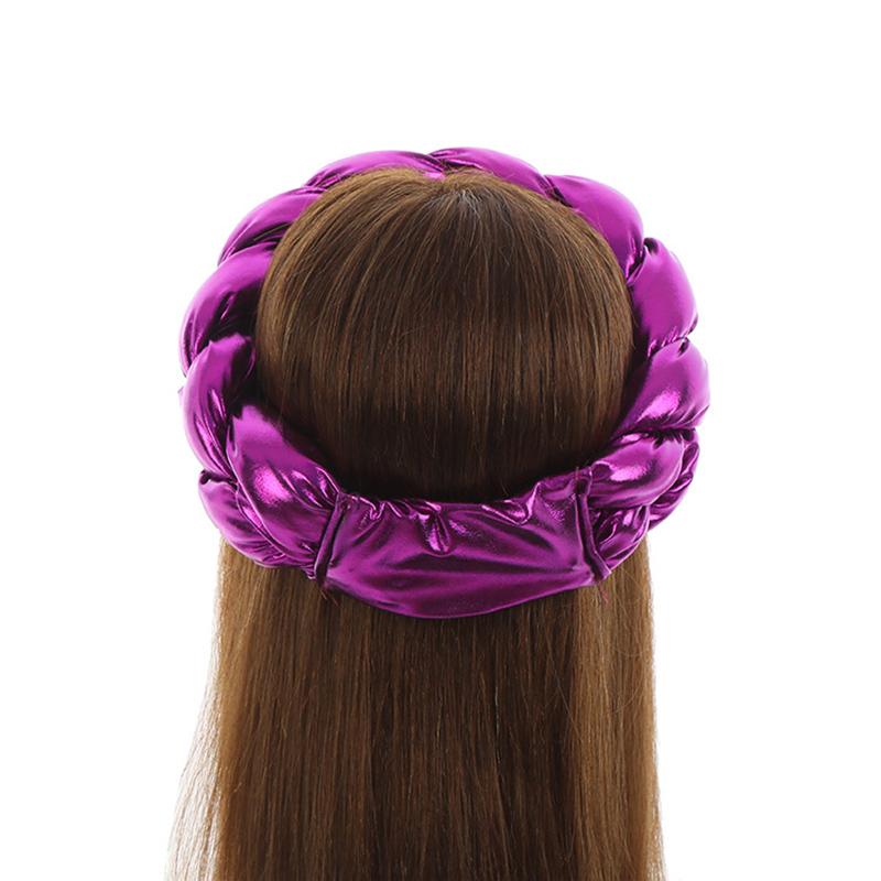 Fashion Braids Headbands for Women Candy Color Elastic Hair Bands Ladies Turban Female Headwear Accessories Bandage Bandana