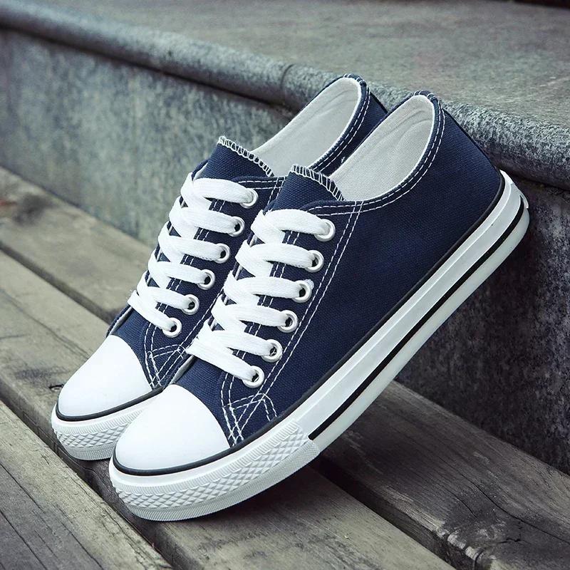2025 Men Shoes Lace-up Athletic Summer Leisure Sneaker Fashion Breathable High Top Canvas Vulcanized Shoes Zapatos