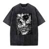 Illustration Graphics Vintage Washed T-Shirt Oversized Unisex Streetwear P1-03V