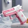 Mini Water Pistol Mechanical Continuous Firing Water Gun Summer  Pool Shooting Watergun Manual Water Gun Outdoor Game Toys Gifts