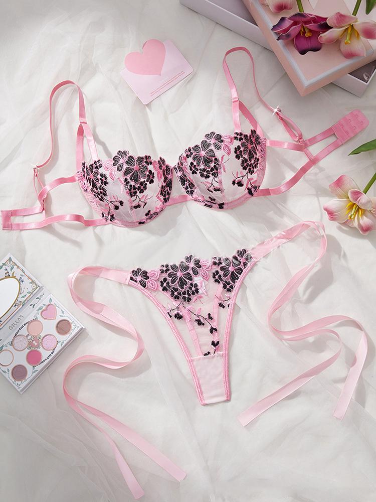 Sexy Leopard Lingerie Brief Set Lace See Through Anal Underwear Women Honeymoon Exotic Sets Push Up Bra Onlyfans Erotic Outfit