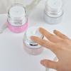 15 ml Leerer Airless-Pumptiegel Nachfüllbare Kosmetikcreme-Flasche Vakuumpumpe Diamantflasche Behälter für Make-up-Lotion Kosmetik