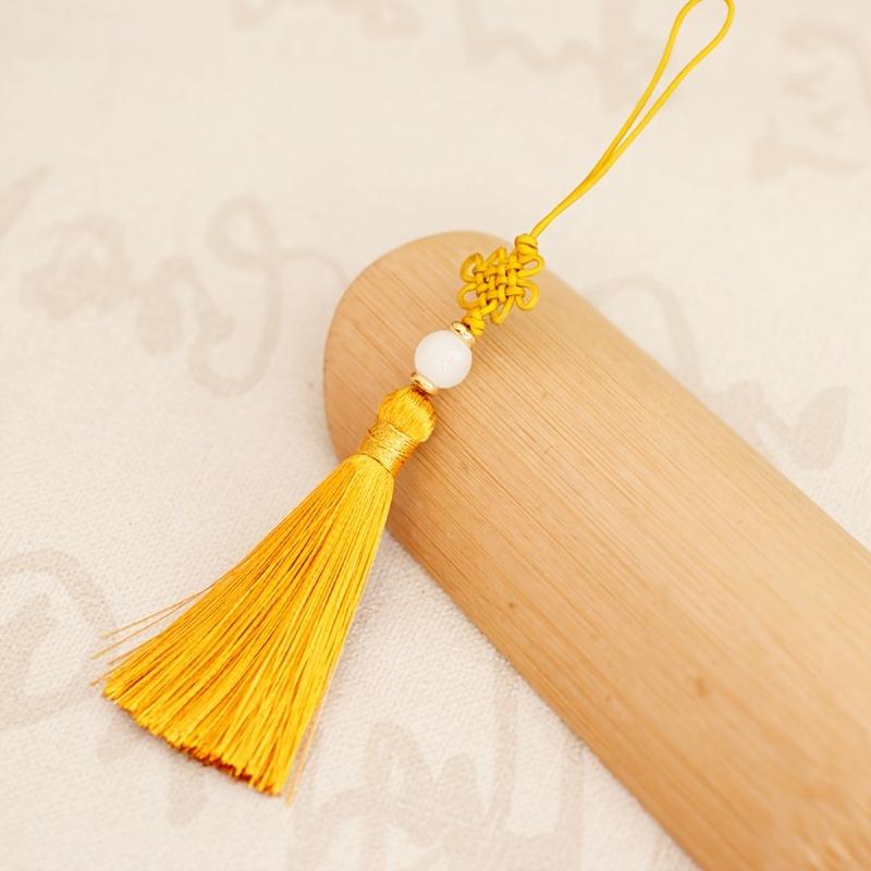 Chinese Knot Tassel Pendant With Lucky Beads, Chinese New Year Decoration, Pendant Ornaments For Spring Festival, Lunar New Year