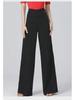 Women's Modern Wide-Leg Latin Dance Pants - High Waist Ballroom & Jitterbug Trousers.