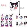 Kuromi Birthday Party Decoration Supplies Banner Cake Top Balloons for Children