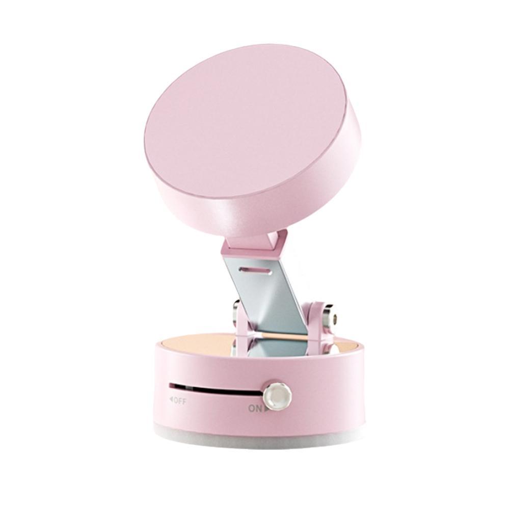 Vacuum Suction Phone Holder For IPhone Double Sided Suction Cup Magnetic Phone Holder Lazy Multifunctional Foldable Phone Holder