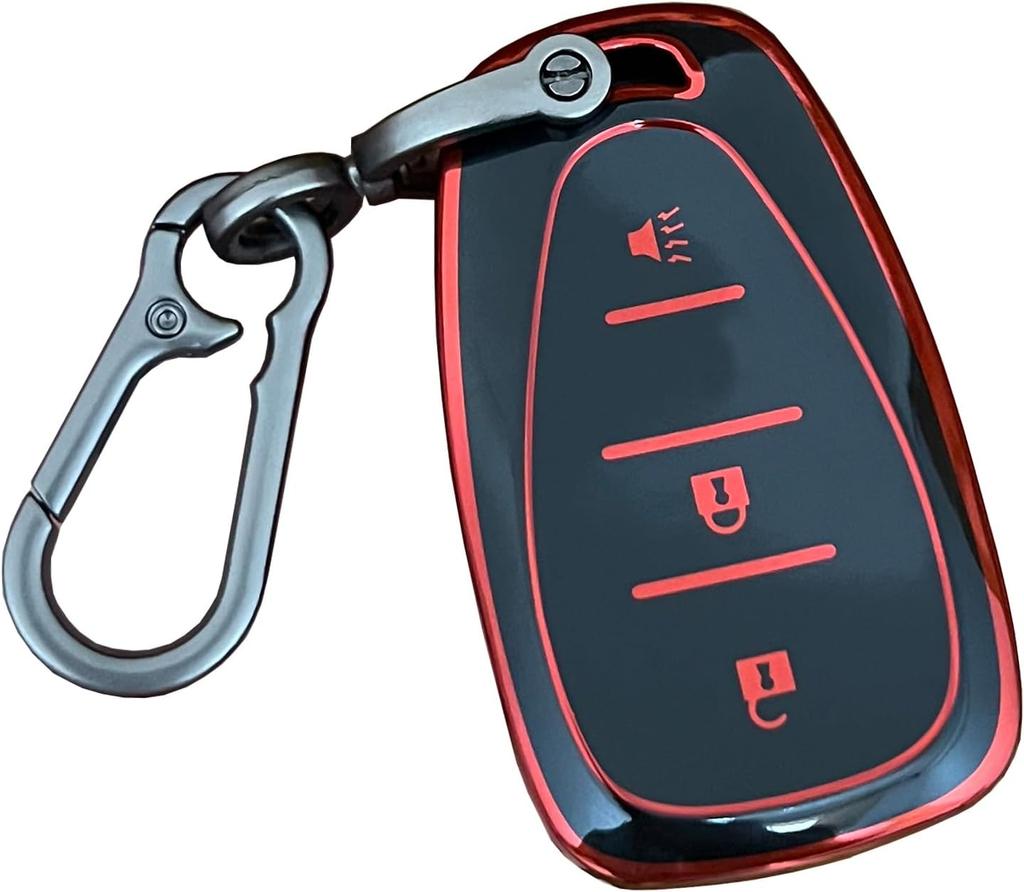 AIOEUOIA Key Fob Shell Keyless Entry System for Chevrolet Spark Traverse Equinox Trailblazer Tra