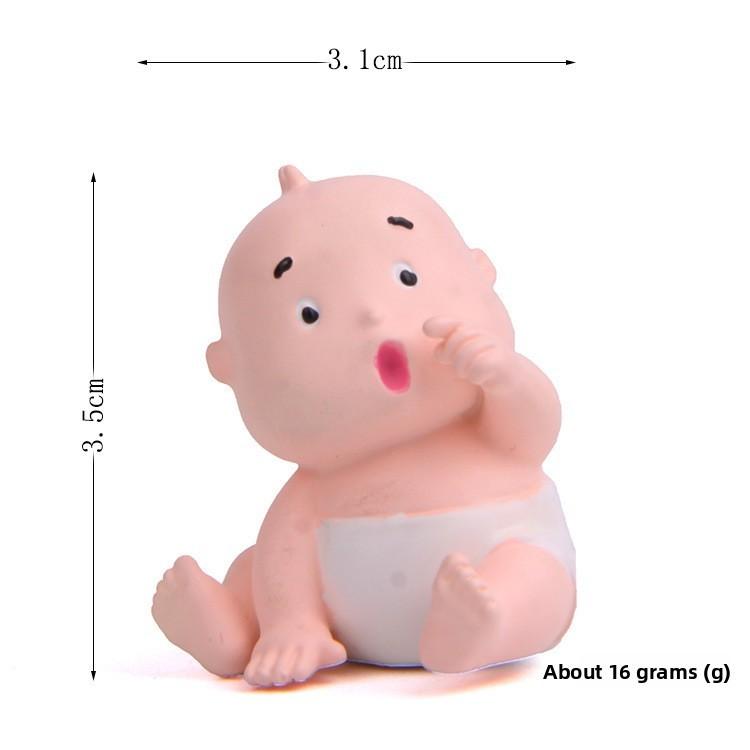 Figures Resin Baby Toy With Playful Expressions For Home Garden Decor Gifts And