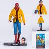 12 Inch Spider-Man Action Figure Yellow Suit Collectible Model Toy Boxed Desktop Decor Statue For Anime Movie Fans Collectors