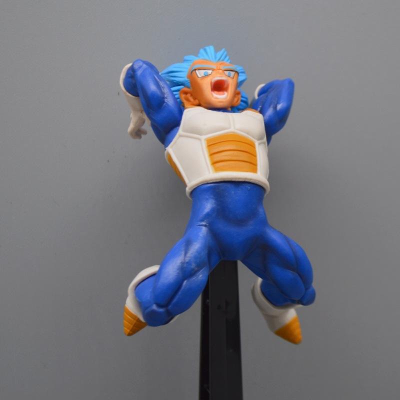 17cm Anime Dragon Ball Figures Vegeta Combat Version Action Figures PVC Model Toys Statue Doll Collection Ornament Children Gift