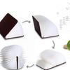 Three-Color LED Eye Protection Book Lamp: Wooden Carved Stackable Night Light