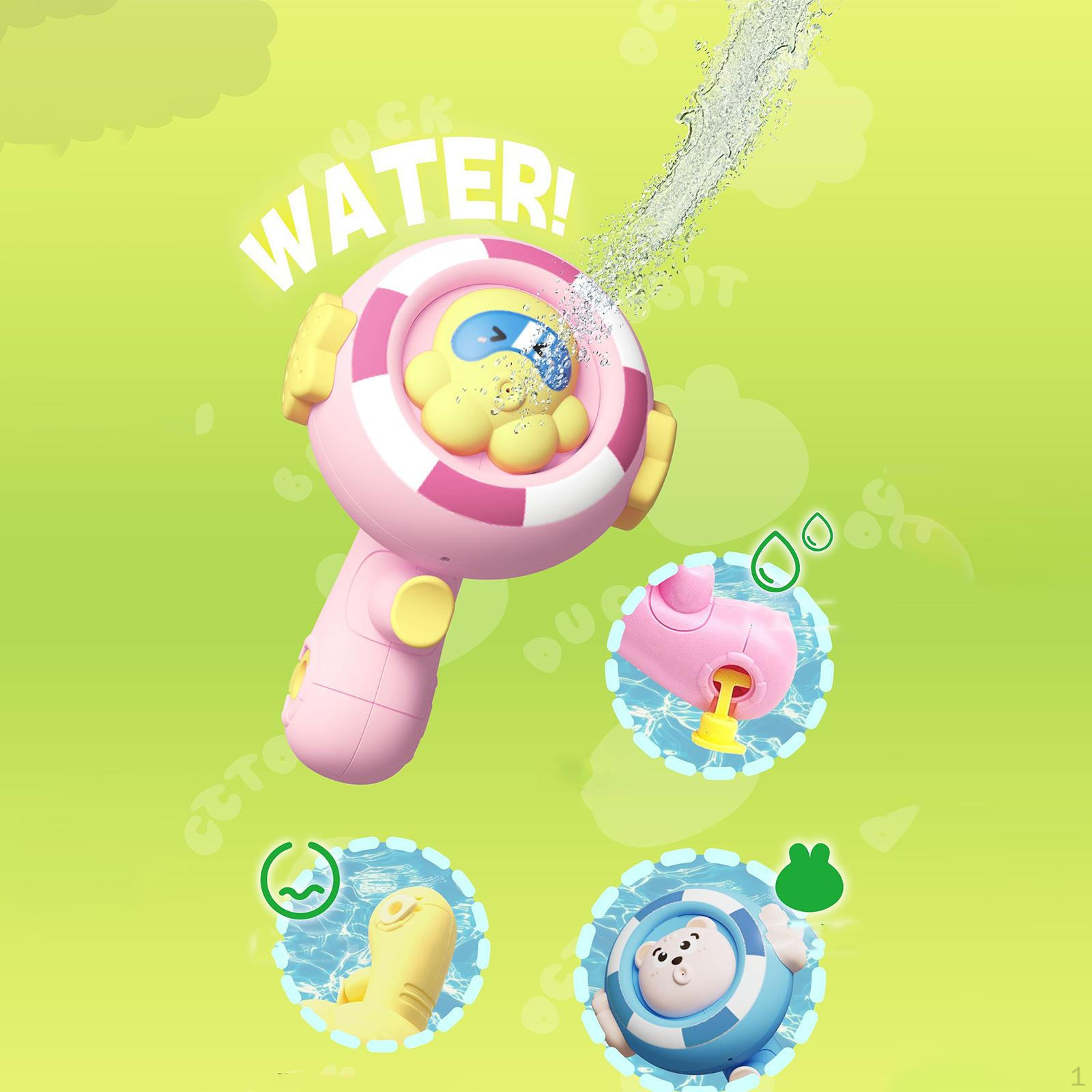 

Игрушка-спрей Очаровательный подарок на день рождения Портативный ручной пистолет-брызгалка Игра для водных сражений для улицы