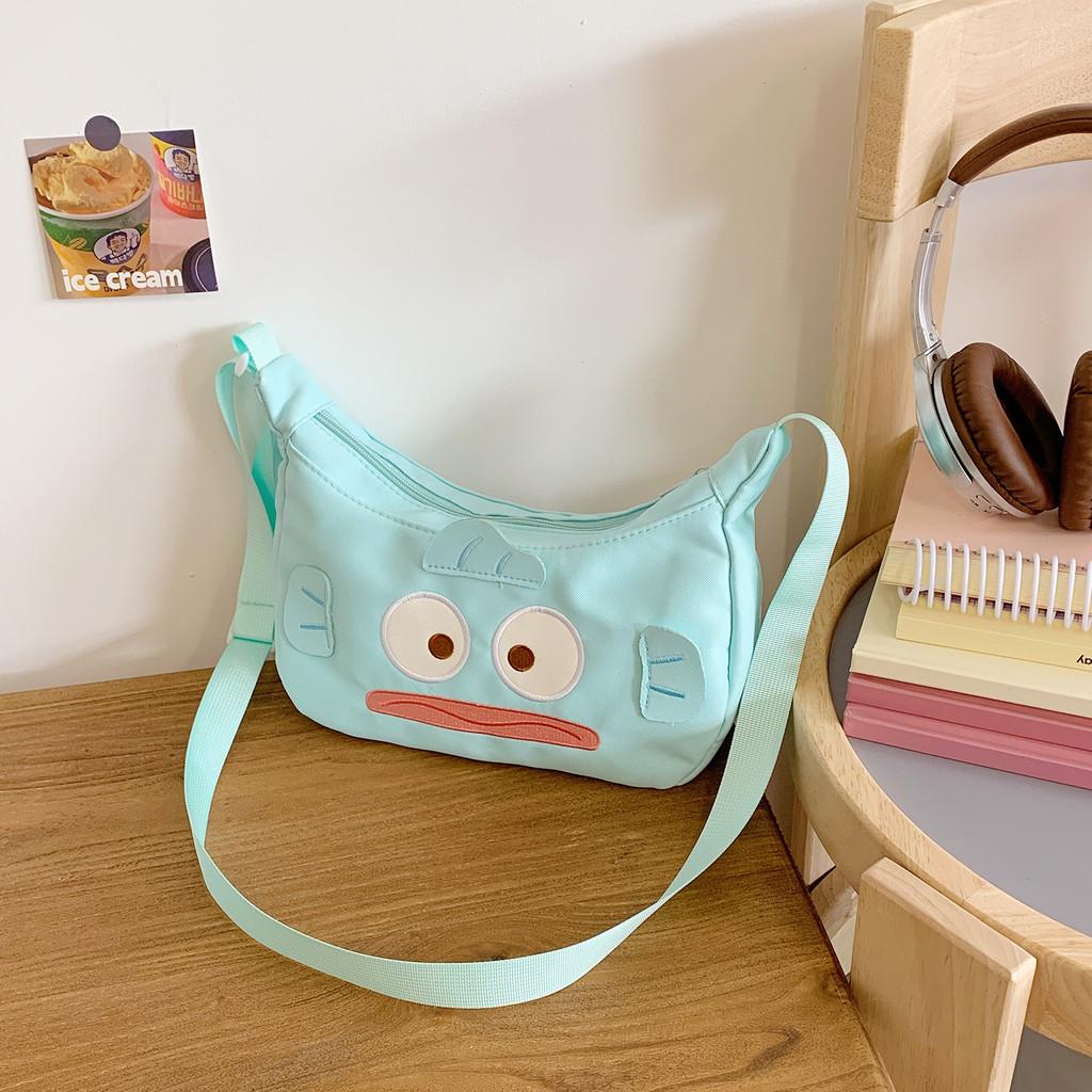 Lightweight Cute Cat Bag Teens Nylon Illustration Casual Outings