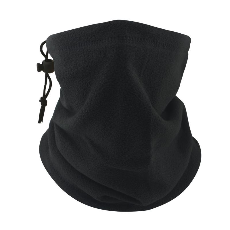 Winter Fleece Neck Warmer: Cold-Proof, Multifunctional Cycling Face Mask with Velvet Lining for Outdoor Sports