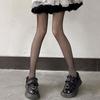 Sexy Shiny Stockings Y2k Women Transparent Tights Goth Pantyhose Slim Thin Nylon Tights Black Starry Sky