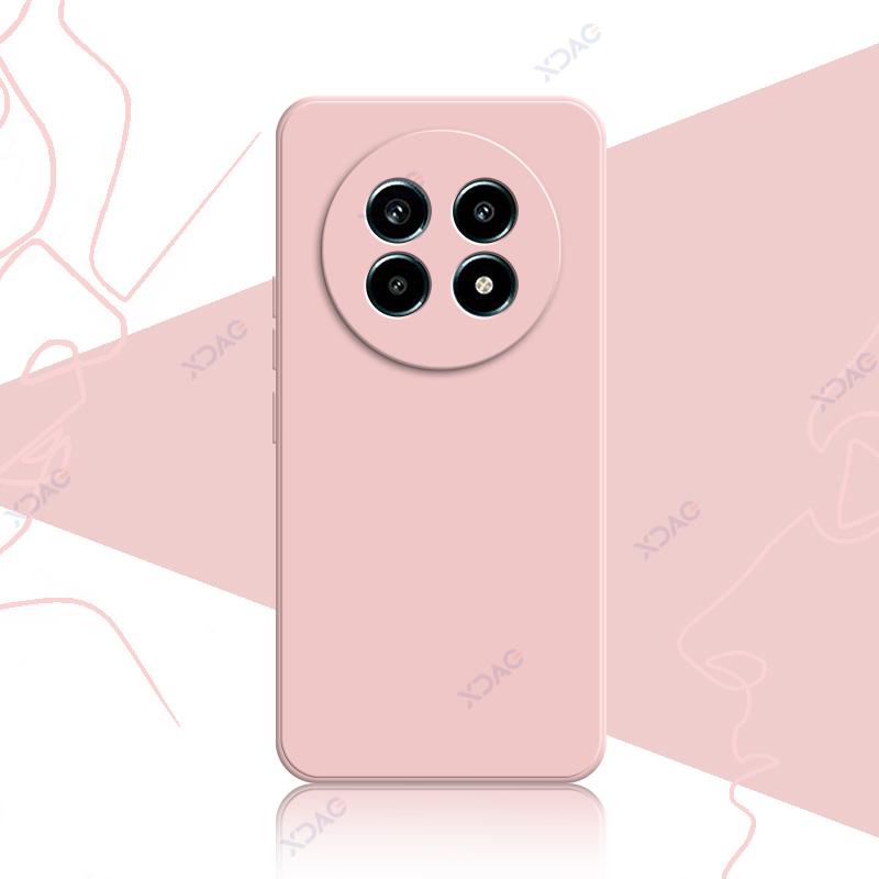 Luxury Candy Cases Covers for Realme P1 Speed RealmeP1Speed 5G 6.67" Square Liquid Soft Silicone Phone Shield Housing